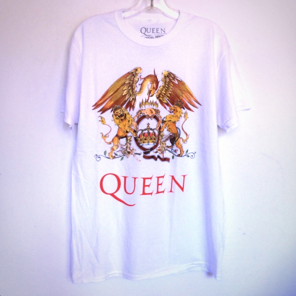 Queen Crest Freddie Mercury T shirt
